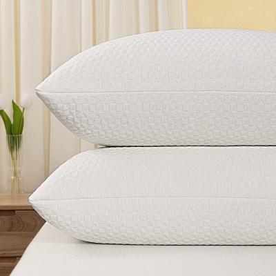 China Anti-Apnea Cooling Shredded Memory Foam Pillow With Gel Particles, No Smell Bed Pillow - Icy Cool Fiber Blanket for sale