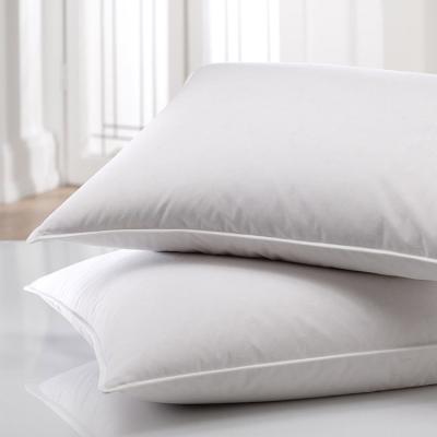 China NEW AMAZON HOT SALE FEATHER GOOSE KING QUEEN STANDARD HOTEL PILLOW disposable DOWN for sale