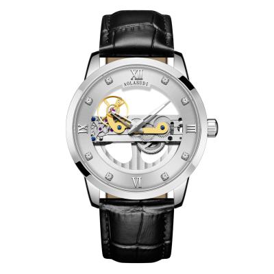 China 3atm Water Resistant Strap Waterproof Luxury Business Automatic Movement Mens Mechanical Watch for sale