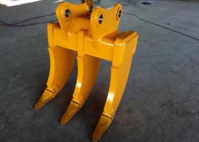 Cina Multi scopo materiale giallo di KOMATSU PC200 Recyling della gamba dello stinco del secchio tre dello scarificatore in vendita