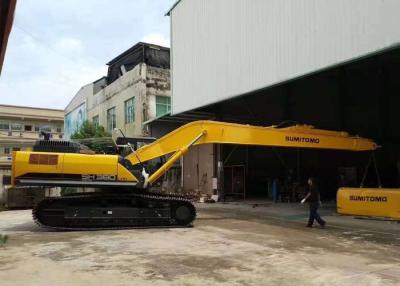 China Alcance largo del gato amarillo, brazo articulado Sumitomo SH380 del excavador con 1,2 cum el cubo de la arena en venta