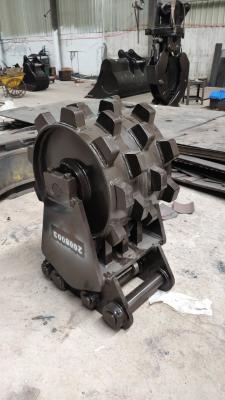 China Hochleistungs-Bagger Compaction Wheel Hyundais Q345B 600mm zu verkaufen