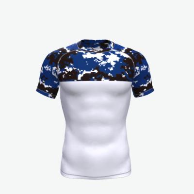 China Muttahida Majlis-e-Amal Custom Sublimation Short Sleeve Polyester Spandex Compression Long Sleeve Rash Guards for sale