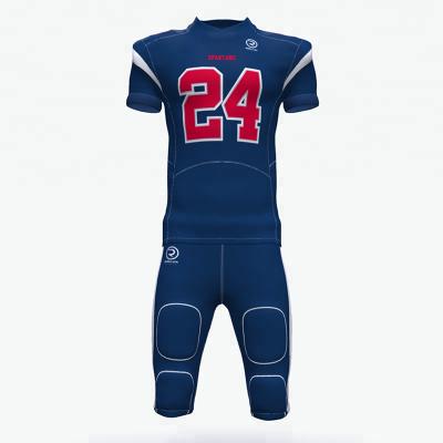 China Antibacterial College Team American Football Jersey Breathable Custom Uniform for sale