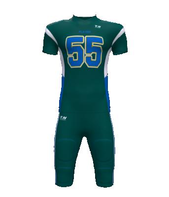 China Antibacterial Cheap Custom Your Own Design Sublimated American Football Uniform Wear for sale