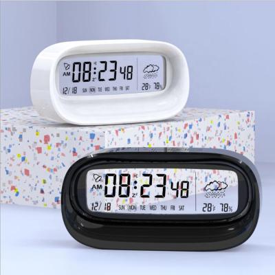 China Sizes 2022 New Design Transparent Multifunctional LED Screen Children's Electronic Alarm Clock for sale