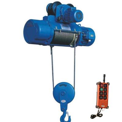 China 16 ton 10 ton 5 ton 3 ton CD/MD type 1 ton 2 ton electric wire rope hoist for sale 1 - 16 ton for sale