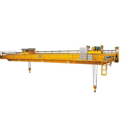 China Bridge Crane Steel Plant Double Girder Crane Bridge Overhead Crane 50 Ton For Sale for sale