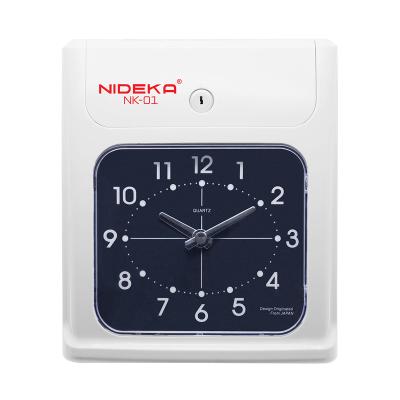 China Backup Memory NIDEKA NK-01 85 x 187mm Time Recorder Extra Large Clock Display Six Column Print Dot Matrix Electronic Data for sale