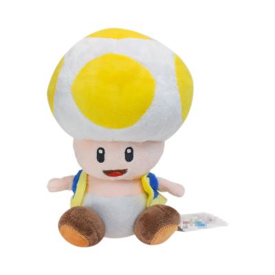 China Cute Classic Red Blue Yellow Blue Plush Toy Stuffed Toy Toad Sound Dolls Kids Gifts Game For Kids Gifts 7inch HH Mushroom for sale