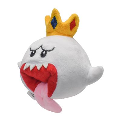 China Kids Plush Toys Free Shipping Cartoon Anime The Crown Super Boo Ghost King Plush Toys Soft Stuffed Cartoon Animals Doll Gifts For Children 15cm Hh for sale