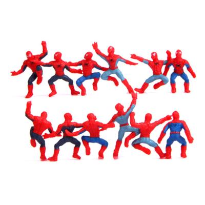 China Other baby toys 6 style/set children's hero spiderman DIY dolls harden hot sale K1 children's toys amazing gifts for sale