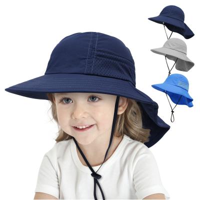 China Adjustable Fisherman's Hat Baby Sun Hat Summer Baby Hat For Boys Travel Beach Baby Hat Kids Infant Accessories HH for sale