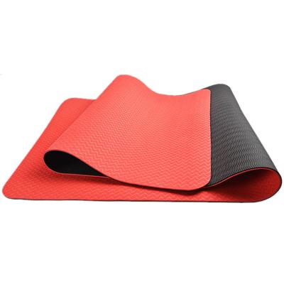 China Eco-Friendly Wholesale Durable Custom Color XiangYu Premium Foldable Yoga Mat Band Exercise Mat 6mm Double for sale