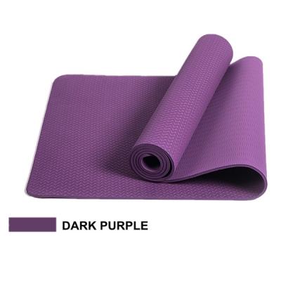 China Healthy Yoga Exercise Machine To Do Package Box Tape Yoga Mat Thick With Strap for sale