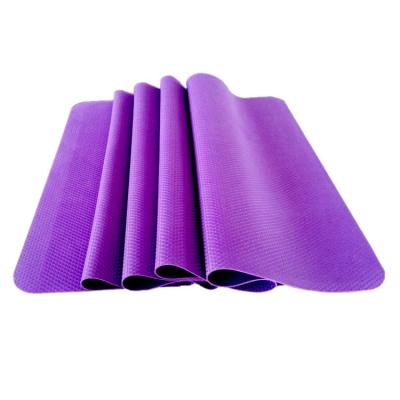 China 2020 fitness pilates yoga rubber multi-color high quality non-slip mat for home gym for sale