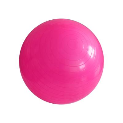 China Smooth Inflatable Yoga Ball Colorful Yoga Ball Fitness for sale