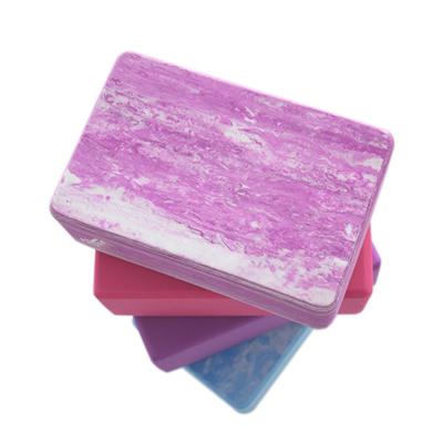 China Made of durable and dense EVA foam block color yoga block massage yoga block for sale