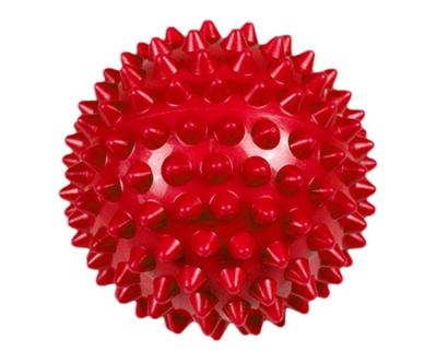 China Physiotherapy Eco-friendly Spike Eva Foam Massage Ball PVC Logo for sale