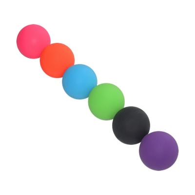 China Eco-friendly Yoga Exercise Best Quality PVC and Silicone Lacrosse Massage Balls Mini Massage Ball for sale