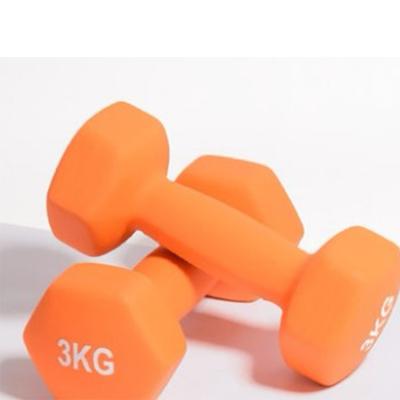 China Hexagonal Shape Dumbbells Neoprene Barbell Dumbbell Set Sports Direct Weight Dumbbells for sale