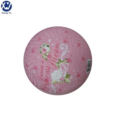 China Sports Toy Natural Custom Big Rubber Ball Making for sale