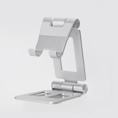 China Large Sturdy Desktop Aluminum Adjustable Desk Stand Phone and Tablet Holder Mobile Phone Holder for sale