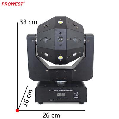 China Moving Disco/DJ/Stage Light Lnno Head lihjt Pocket Beam Laser 3in1 RGBW LED Strobe New For DJ Lighting Disco Stage Light for sale