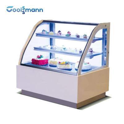 Cina Refrigerazione Front Glass Cabinet Case 115V del dispositivo di raffreddamento R290 dell'esposizione del dolce del supermercato in vendita