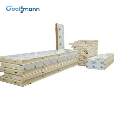 China Cold Room PU Wall Panel , Warehouse Polyurethane Foam Sandwich Panel for sale