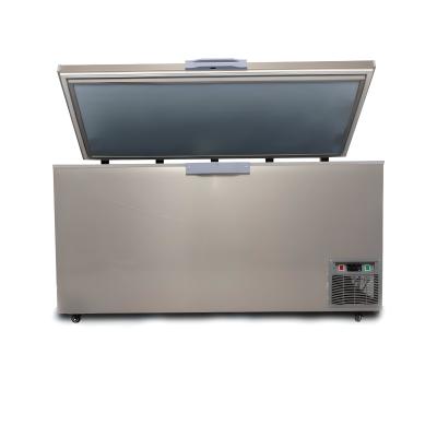 China Display Island Chest Freezer , Supermarket Refrigerated Sliding Chest Freezer Cabinet for sale