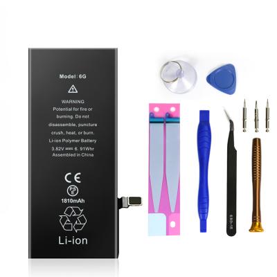 China Mobile Phone OEM ODM High Capactity Mobile Phone Li-ion Battery For iphone 6 for sale