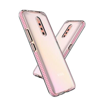 China Shockproof Mobile Phone Case For Vivo X27 X30 Pro V15 V17 Y7S Y11 Y19 Z5X Soft Anti-drop TPU Shell Mobile Phone Accessories for sale