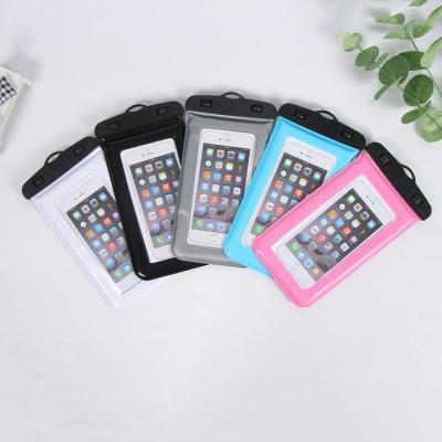 China New Design Waterproof Transparent Waterproof Dry Pocket Phone Bag Hot Selling Diving Outdoor Sports For Mobile Phone Bag for sale