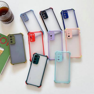 China Shockproof fashion frosted four corner protect phone case for Huawei P30 P40 P50 mate20 skin feeling shockproof phone case for sale