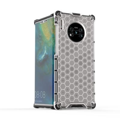 China Shockproof For HUAWEI Mate 30Pro Mobile Phone Case For HUAWEI P40Pro Plus Honeycomb Two-in-One Mobile Phone Accessories Protective Case for sale