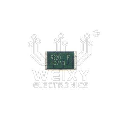 China High Precision SMT R220 Alloy Power Resistors Use For Automotive SMT R220 for sale