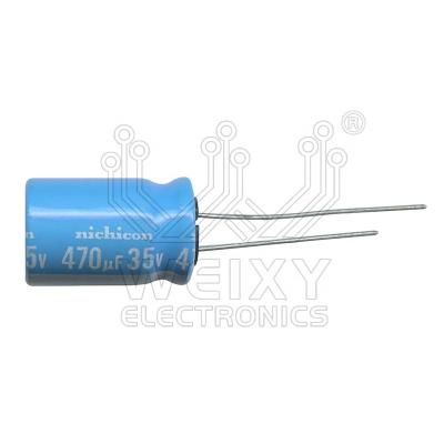 China 470uf 35v capacitor use for automotives ECU ESP ESP 470uf 35v for sale