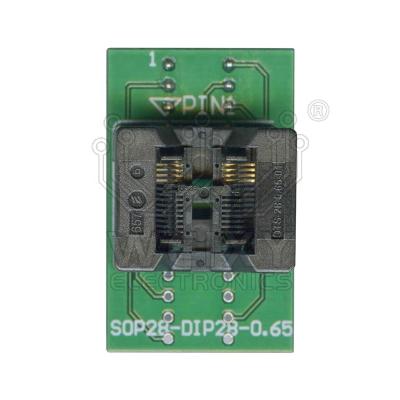 China Using TSSOP8 adapter to read and write data in TSSOP8 chip from TSSOP8 EEPROM for sale