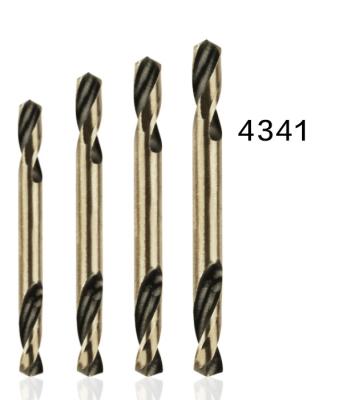 China Metal Drilling Factory Wholesale HSS 4341 Double-End Drill Bit For Stainless Steel Drilling for sale