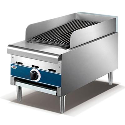 China HGL-82 Small Counter Top Easily Cleaned Gas Grill / Commercial Indoor Gas Grill / Lava Rock Grill for sale