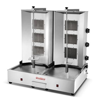 China HGV-B24 Stainless Steel Outdoor Gas Shawarma Machine With High Quality for sale