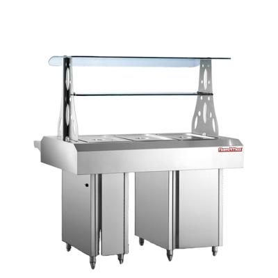 China HMT-1900H Easy Hotel Bain Marie 5 Pan Hot Buffet (Hot) High Quality for sale