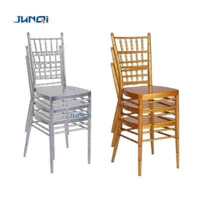 China Modern chivari chairs wedding chairs for newlyweds iron charivari chair/chavari stacking chair/wedding chair wholesale for sale