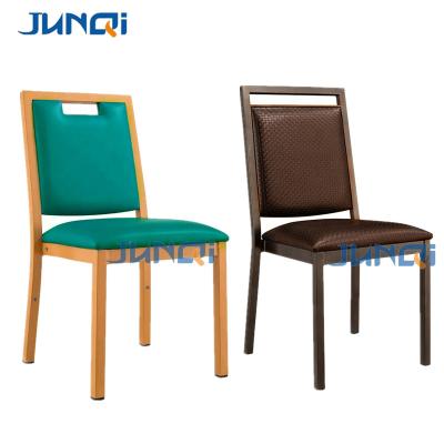 China Modern Aluminum Hotel Banquet Chair Stackable Custom Banquet Chairs Wholesale for sale