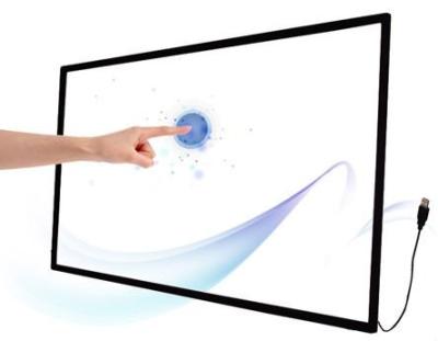 China infrared Multi Touch Screen overlay kit, IR multi Touch overlay kit size:32inch to 220inch for sale