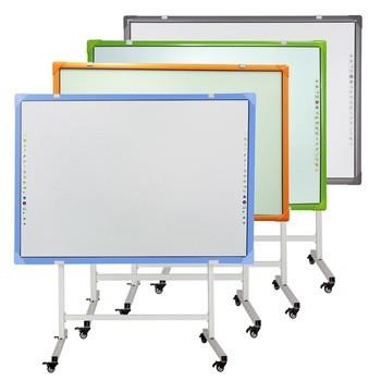 China IR smart board teaching equipment multi touch colorful plastic interactive whiteboad for sale