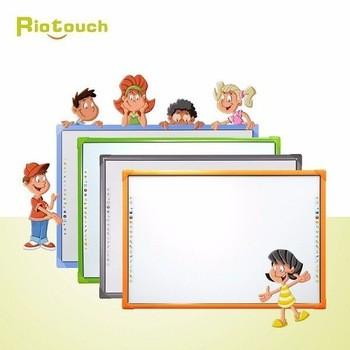 China 4 Different Color with ABS Frame Interactive Whiteboard for Kids Use for sale