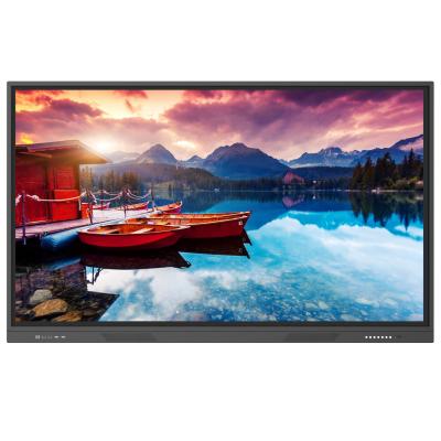 China 75 Inch smart board interactive flat panel for office All in one 4K panel for sale