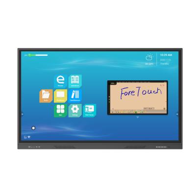 China interactive flat panel Digital Led Interactive Whiteboard 4K resolution  for office for sale